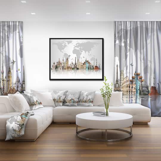 Designart - Famous Monuments Across World